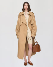 Oversize trench coat