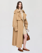 Oversize trench coat