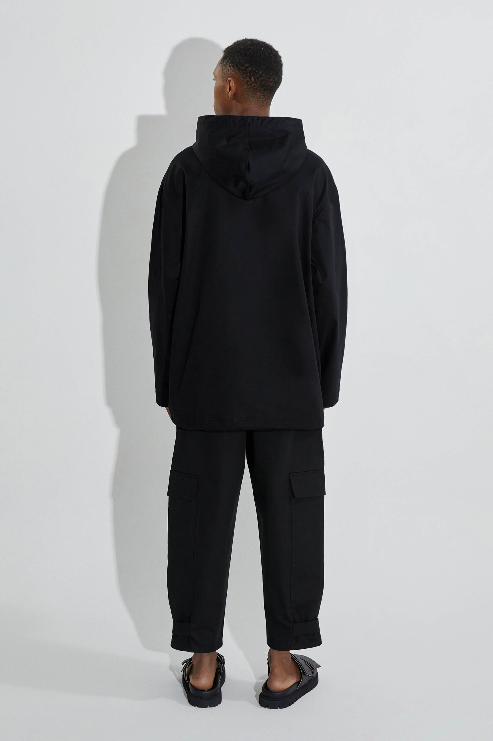 Hooded oversize sweater